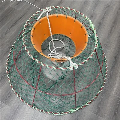 Kommerciel krabbepotte med plastbelagt stålramme
